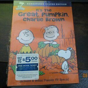 New Sealed- It's the Great Pumpkin Charlie Brown Halloween DVD